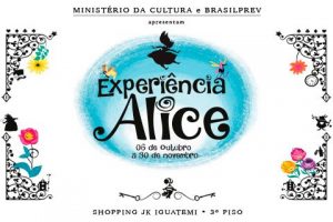 screenshot: Programe-se! Exposição interativa de Alice no País das Maravilhas, no JK Iguatemi, a partir de 06 de Outubro