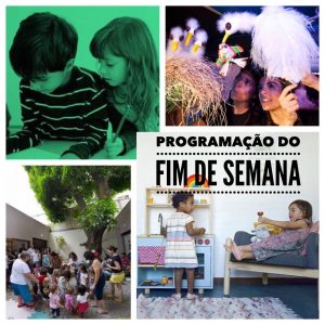 screenshot: Programação do fim de semana
