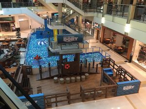 screenshot: Nosso mergulho no Mar de Bolinhas da Dory (Shopping Mooca)