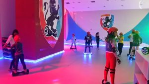 screenshot: Pista de Hoverbord é atração no Central Plaza Shopping