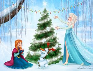 screenshot: Frozen no Natal do Shopping Jardim Sul