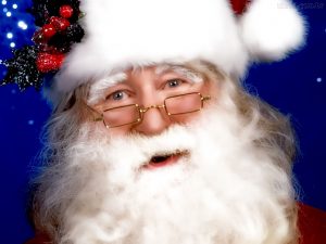 screenshot: Papai Noel chega ao Shopping Metrópole acompanhado de atores mirins no feriado