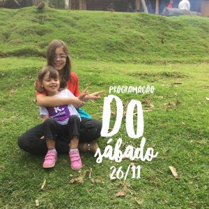 screenshot: Programação do sábado – 26/11