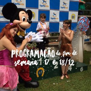 screenshot: Programação do fim de semana – 17 e 18/12