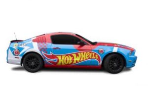 screenshot: Que tal uma voltinha no Táxi Mustang Hot Wheels?