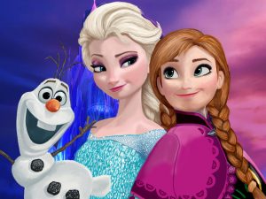 screenshot: “Frozen – Uma Aventura Congelante” nas férias do Shopping VillaLobos