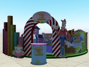 screenshot: Grand Plaza Shopping promove a “Candy Crush Experience” nestas férias de janeiro