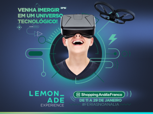 screenshot: Lemonade Experience é atração nas férias de janeiro do Shopping Anália Franco
