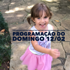 screenshot: Programação Domingo (12/02)