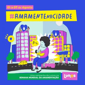 screenshot: Campanha #AmamenteNaCidade é lançada na Semana Mundial da Amamentação