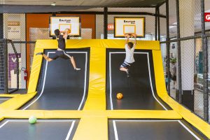 screenshot: Parque de trampolins chega ao Shopping Center Norte com diversas atividades