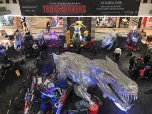 screenshot: Exposição internacional “Transformers” chega no Shopping Anália Franco