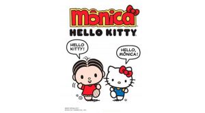 screenshot: Mônica e Hello Kitty unem-se em co-branding inédito