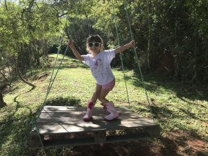 screenshot: Eu e minha família vivemos uma nova experiência: o nosso primeiro acampamento!
