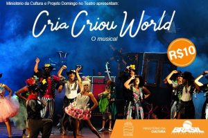 screenshot: Teatro J. Safra recebe espetáculo infantil “Cria Criou World” com ingresso por apenas R$ 10,00