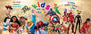 screenshot: Kids Show Arena reúne shows de personagens, oficinas, camarim fashion, food park, sorteios e muito mais
