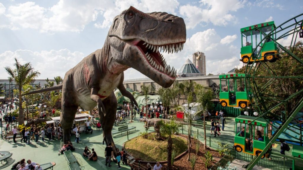 parque de dinossauros em Campinas