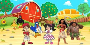 screenshot: 55% de Desconto! Mês das Crianças com show em dose Dupla: Dudinha e a Galinha Pintadinha + Moana