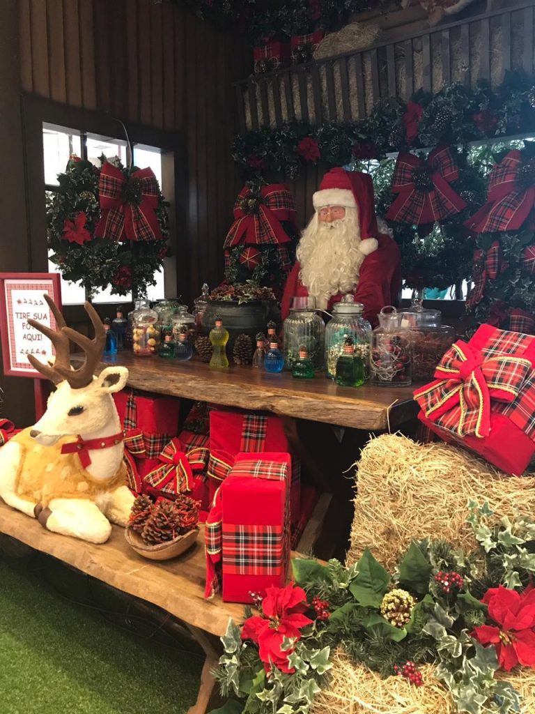 Natal no Shopping Center Norte é inspirado nas renas do Papai Noel
