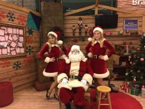screenshot: Natal Mágico têm Casinha do Papai Noel para visitação em frente ao Teatro Bradesco, no Shopping Bourbon