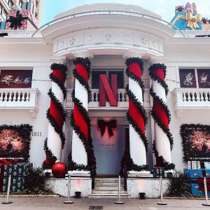 screenshot: NATAL NA PAULISTA! Netflix cria espaço temático do filme “Crônicas de Natal”