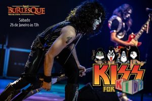 screenshot: Dica de Show! Kiss for Kids no Paris 6 Burlesque em Janeiro é diversão e muito rock garantidos