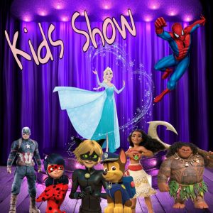 screenshot: Kids Show com Elsa, Homem Aranha, Capitão América, Moana e muito mais será apresentado no Teatro Santo Agostinho por apenas R$ 18,90