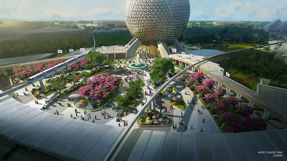Epcot: transformação para aniversário do Walt Disney World Resort