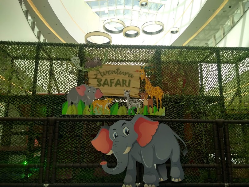 Aventura Safari, no Cantareira Norte Shopping: diversão para a criançada