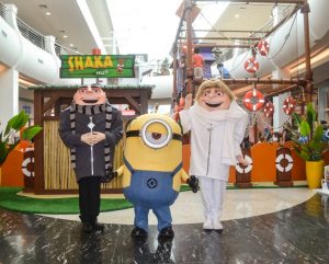 screenshot: GRATUITO! Personagens do Meu Malvado Favorito visitam o Shopping VillaLobos