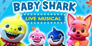 screenshot: Feriado com Baby Shark Live Musical no Teatro Santo Agostinho: ingressos com 50% de desconto no Passeios Kids