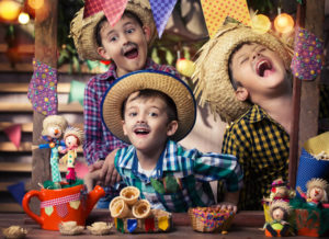 screenshot: Festa junina para crianças! Arraial do Shopping ABC tem brincadeiras, comidinhas típicas e muita alegria para a criançada