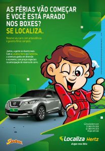 screenshot: Localiza Hertz e Senninha aceleram juntos nas férias