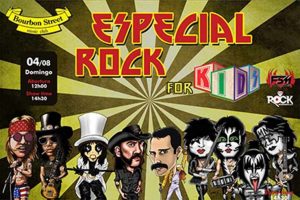screenshot: Rock For Kids Especial faz a festa da garotada com um super show no dia 4 de Agosto, no Bourbon Street