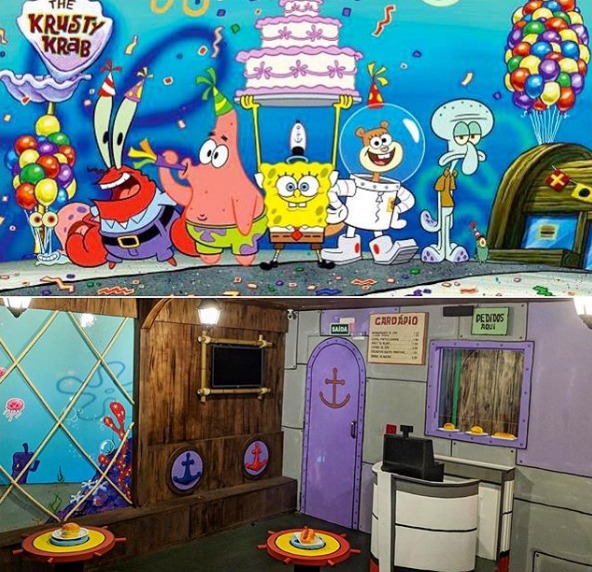 DIVERSÃO! Em homenagem aos 20 anos do Bob Esponja, Escape 60 inaugura sala de fuga temática do personagem!