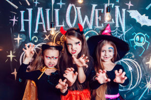 screenshot: Halloween do Plaza Sul Shopping: Circuitinho Infantil especial para celebrar a data