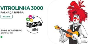 screenshot: DESCONTO! Com poesia, música e improviso, espetáculo Vitrolinha 3000, da Palhaça Rubra, acontece no Teatro MorumbiShopping