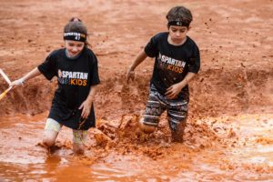 screenshot: Comemore o dia das crianças na Spartan Race Kids!