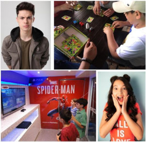 screenshot: Kids Festival reúne youtubers, brincadeiras de rua, oficina de cozinha, jogos de tabuleiro, esportes e personagens queridos para crianças de todas as idades
