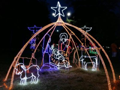 screenshot: GRATUITO! Natal Iluminado do Butantan tem Papai Noel,  trenzinho, atividade noturna com animais e muito mais