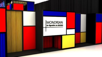 screenshot: Museu da Imaginação inaugura exposição inspirada nas obras de Mondrian