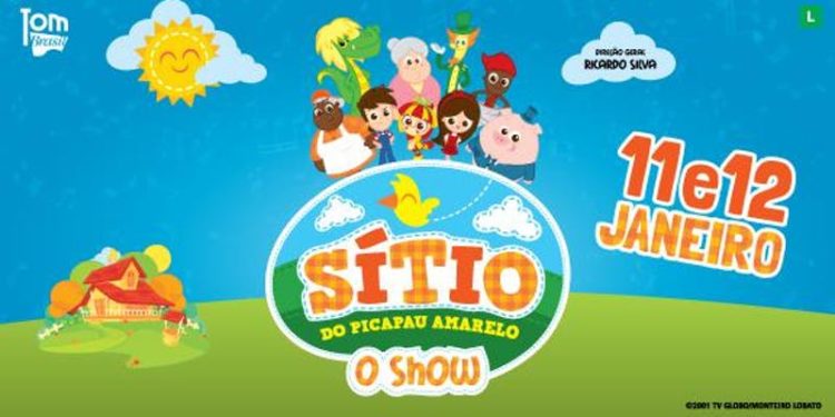 Espetáculo “Sítio do Picapau Amarelo” – O Show" encanta crianças nos palcos do Tom Brasil