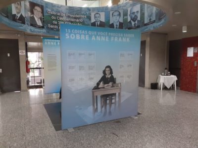 screenshot: Santo André terá férias com História e Anne Frank