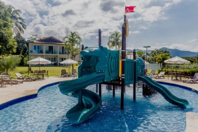 screenshot: Dica de viagem no Carnaval: Beach Hotel Sunset, charmoso resort na praia de Cambury com programação para toda família