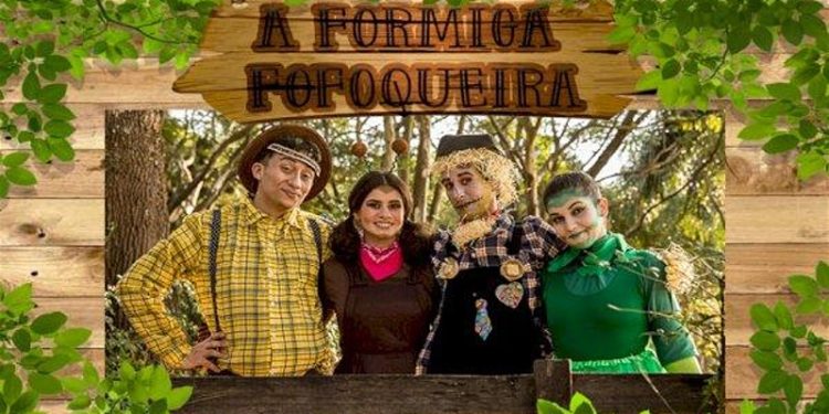 APENAS R$ 14,90! Festival de Férias do Teatro West Plaza recebe o infantil "A Formiga Fofoqueira"