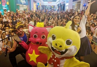 screenshot: GRATUITO! “Folia Kids” no Morumbi Town Shopping com “Baby Shark”
