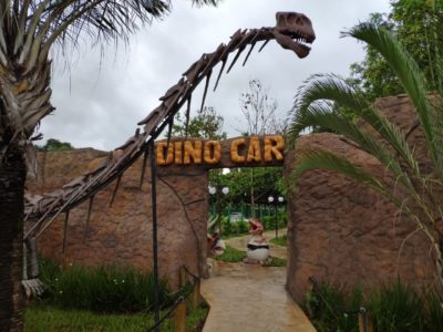 screenshot: Vale dos Dinossauros em Olímpia inaugura ‘pista de corrida’