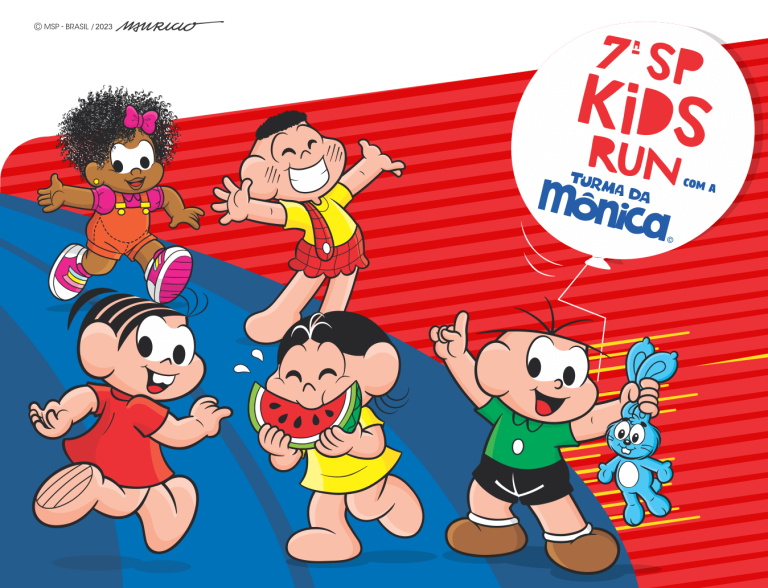 7ª SP Kids Run com a Turma da Mônica promete acelerar a diversão