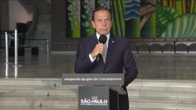 screenshot: SP vai entrar em estado de calamidade pública e fechar Detrans e Poupatempo