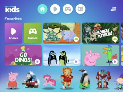 screenshot: Discovery Kids Plus libera conteúdo para crianças aproveitarem durante o tempo dentro de casa
